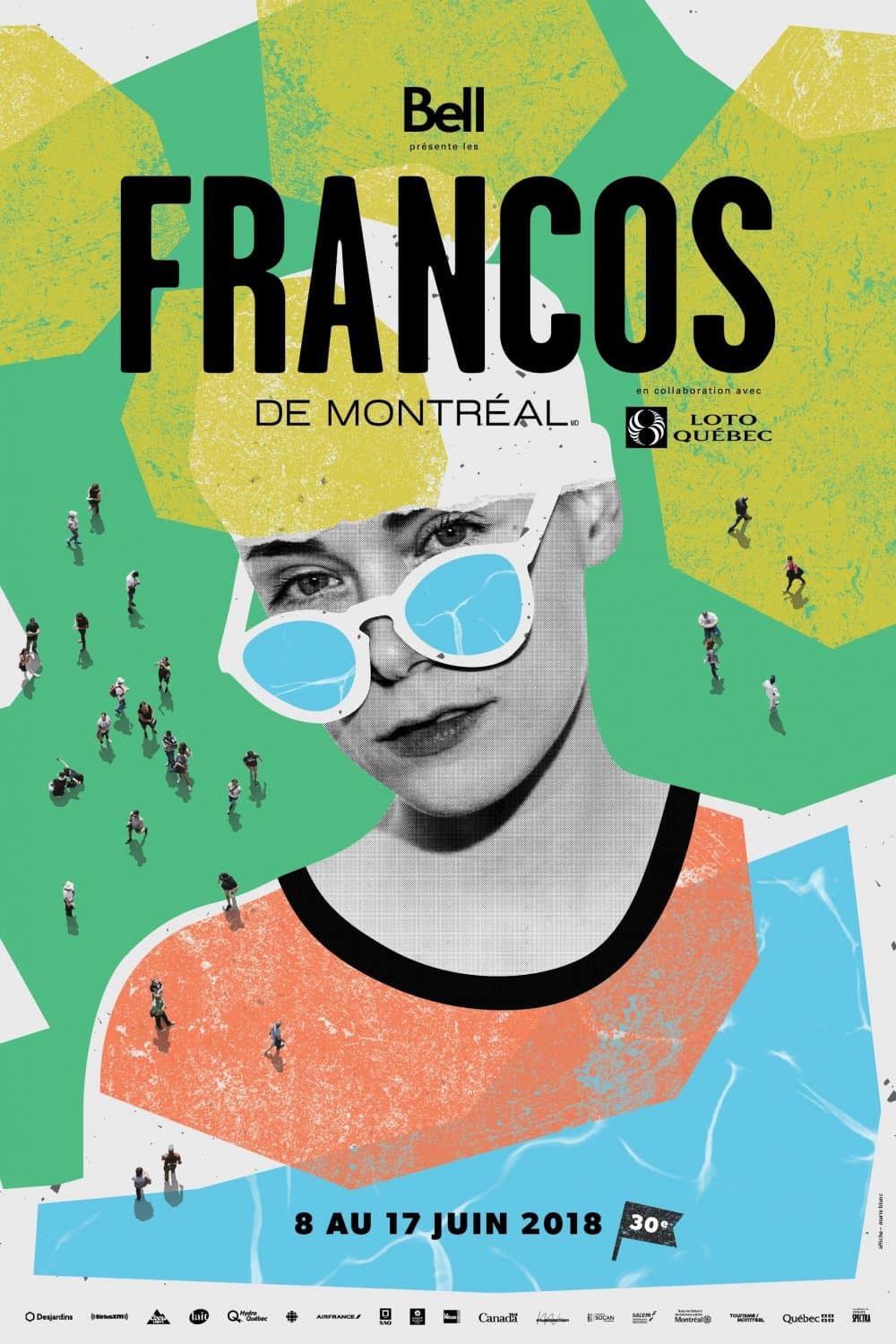 Affiche Francos Montréal 2018