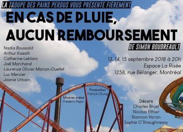 En cas de pluie, pas de remboursement