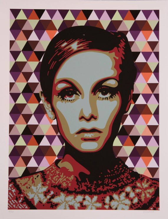 Twiggy par Elisabetta Fantone