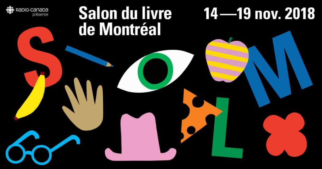 Bannière Salon du livre de Montréal 2018