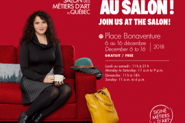 Visuel Salon des métiers d'art du Québec 2018