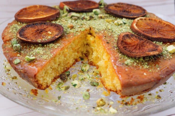 recette tunisienne - gâteau à l'orange