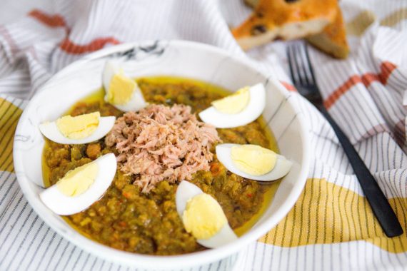 Recette tunisienne - Slata Méchouia