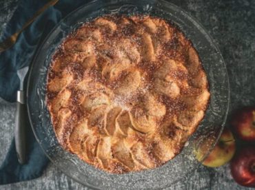Gâteau au yogourt et aux pommes