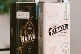 Distillerie La Manufacture - gin Panacée - Vodka Narval