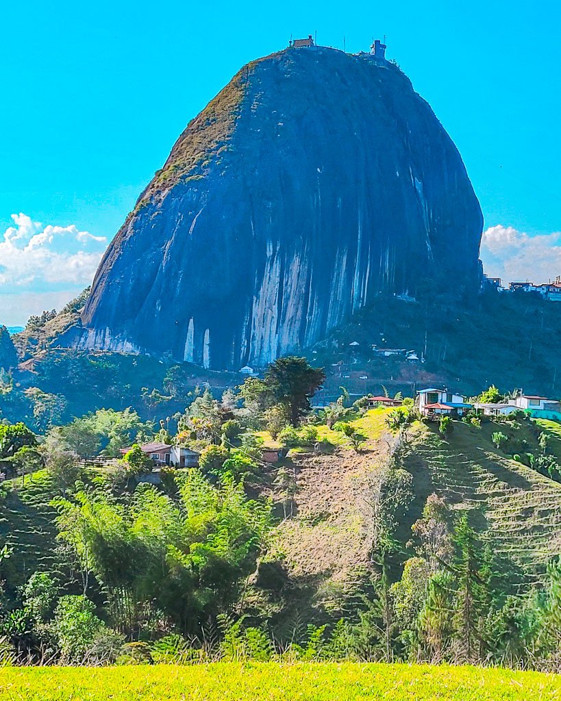 Piedra Del Peñol à Guatapé en Colombie