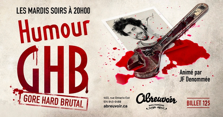 soirée humour bar Abreuvoir Montréal