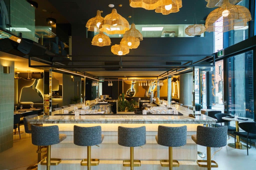 Kava restaurant méditerranéen à Griffintown Montréal