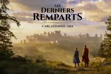 Affiche exposition réalité virtuelle Les derniers Remparts - Carcassonne